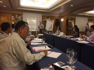 Steve Rood, member of the Third Party Monitoring Team (TMPT) and Director of The Asia Foundation, discusses the normalisation process. (Manila, Dec 13) 