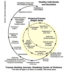 Trauma healing journey